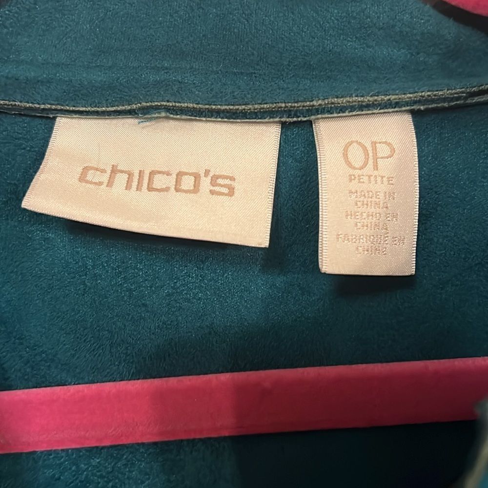 Chico’s Double Face Suede Jacket - Picture 7 of 10